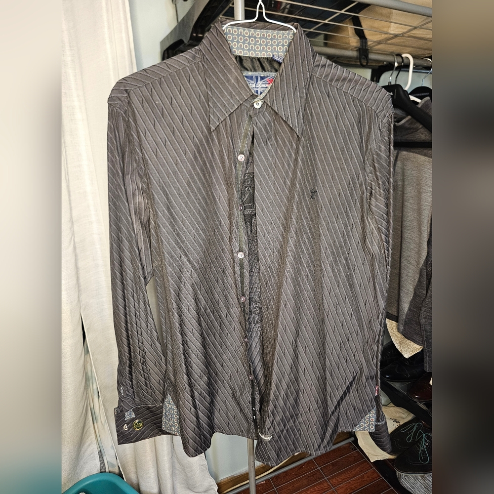 English Laundry casual button long sleeve shirt